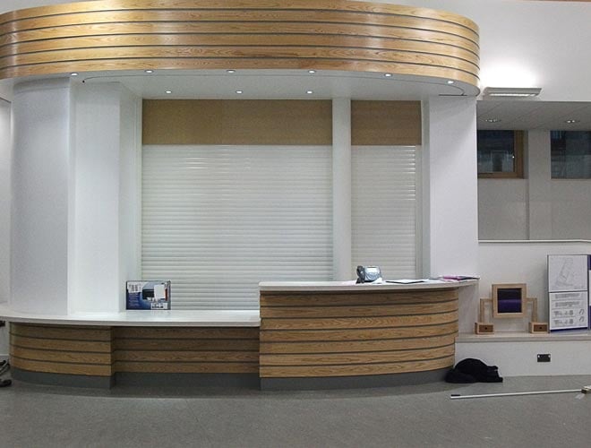secueuro roller shutters in white