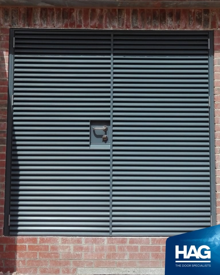Armourdoor AD30 Louvred Steel Door