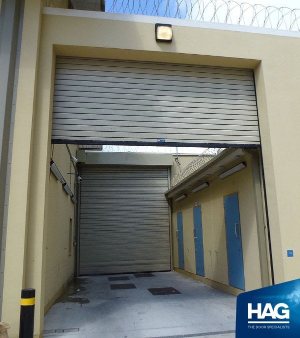 insulated roller shutter industrial door
